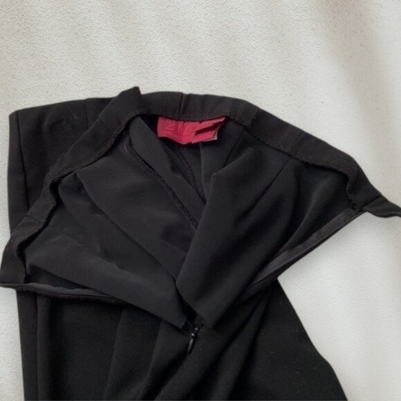 Vintage 𝅺212 Collection Black Trousers Size 8 Short - Picture 5 of 9